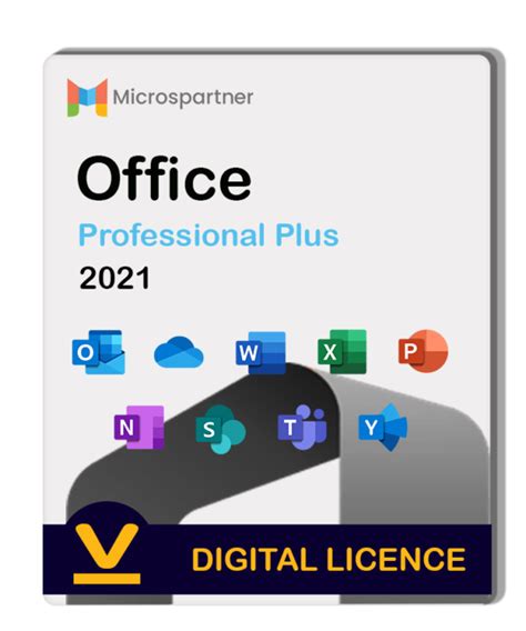 MICROSOFT OFFICE 2021 PRO. PLUS DIGITAL LICENSE KEY FOR 5PC .